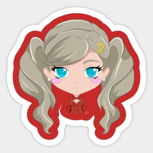 Persona 5 - Ann Takamaki unmasked panther Sticker